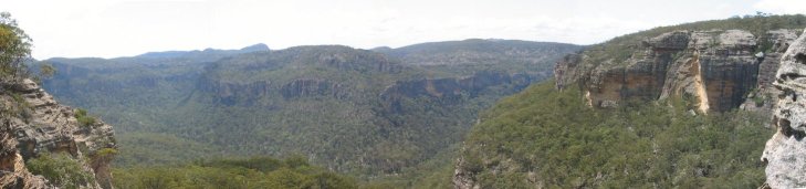 Above the cliff lines