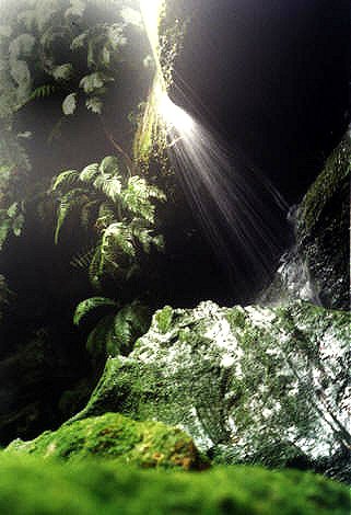 waterfall from side trib.