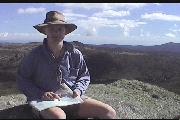Andrew on top of Gungarten.