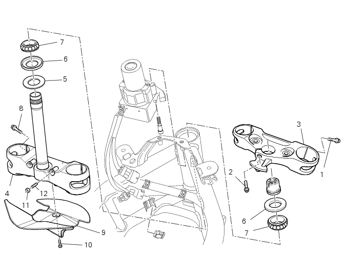 Steering head on sale