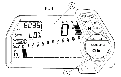 Motorrad LCD Elektronik 6 Gang 1-6 Level Ganganzeige Digital Gear